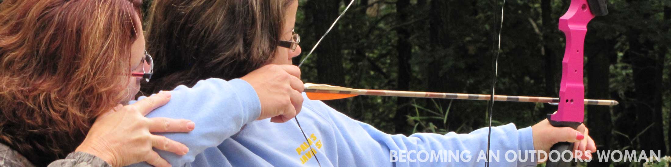 Archery, Becoming an Outdoors Woman workshop