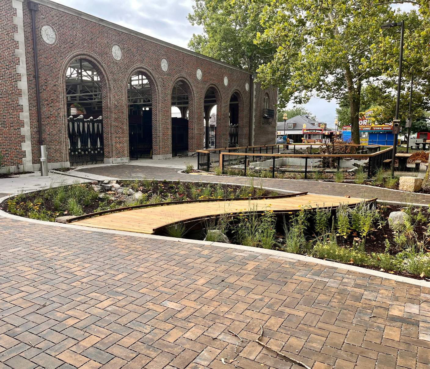 DNR Courtyard at Iowa State Fair