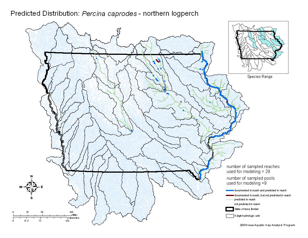 Northern Logperch Distribution