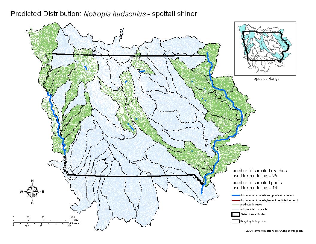 Spottail Shiner Distribution